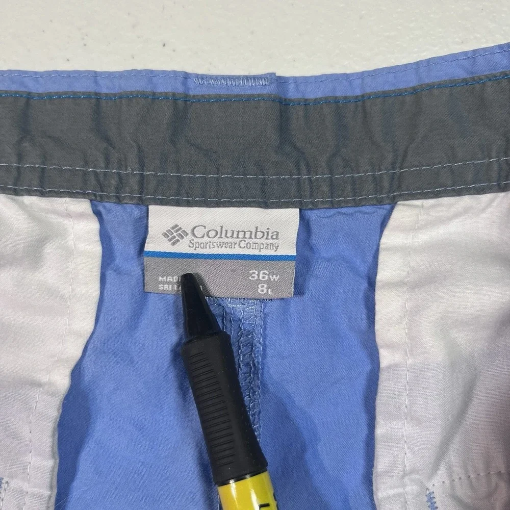 Columbia Mens Hiking Shorts Size 36 Quick Dry‎ Camp Casual 8
